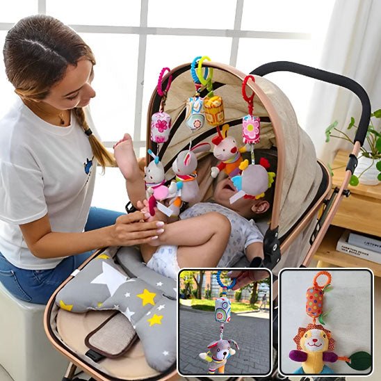 Hochet-Hochet™-suspendu-pour-Bébé-girafe