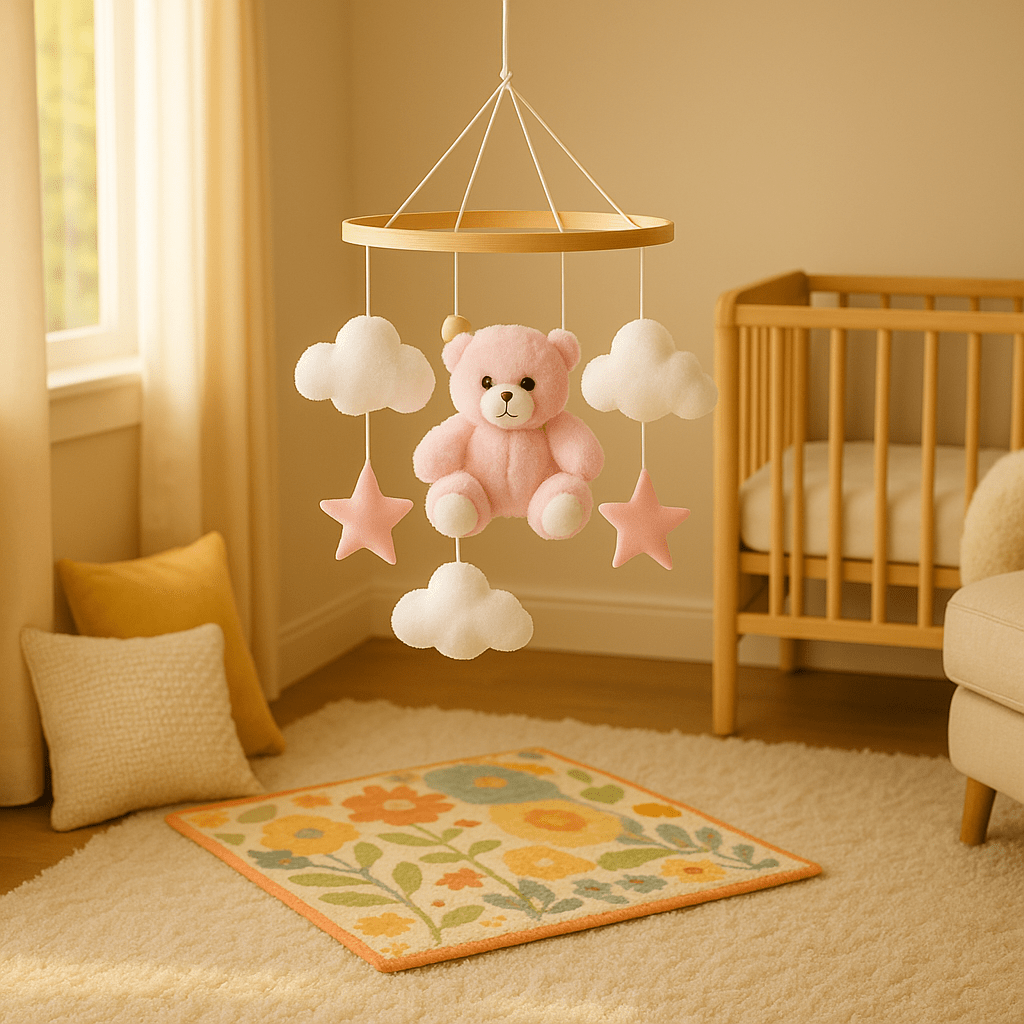 Mobile bebe - Ourson - Univers de Bibou