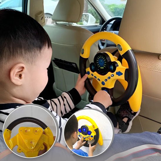 Volant-Jeu-interactif-jaune