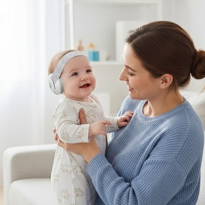 Casque anti bruit bébé | Protection Confort - Univers de Bibou