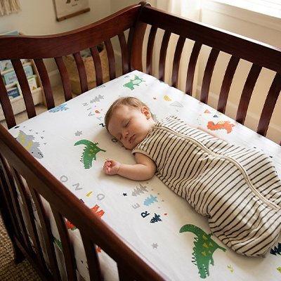 Drap housse lit bébé | Coton Doux - Univers de Bibou