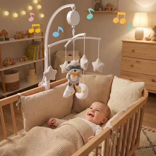 Mobile bébé | Raton laveur - Univers de Bibou