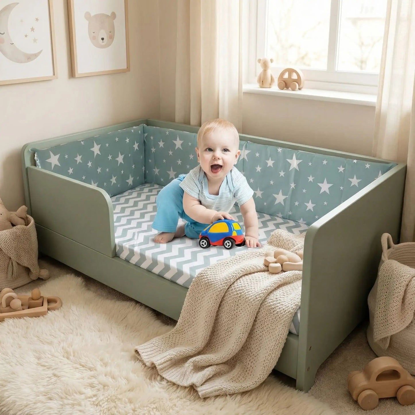 Tour de lit bébé - STAR - Univers de Bibou