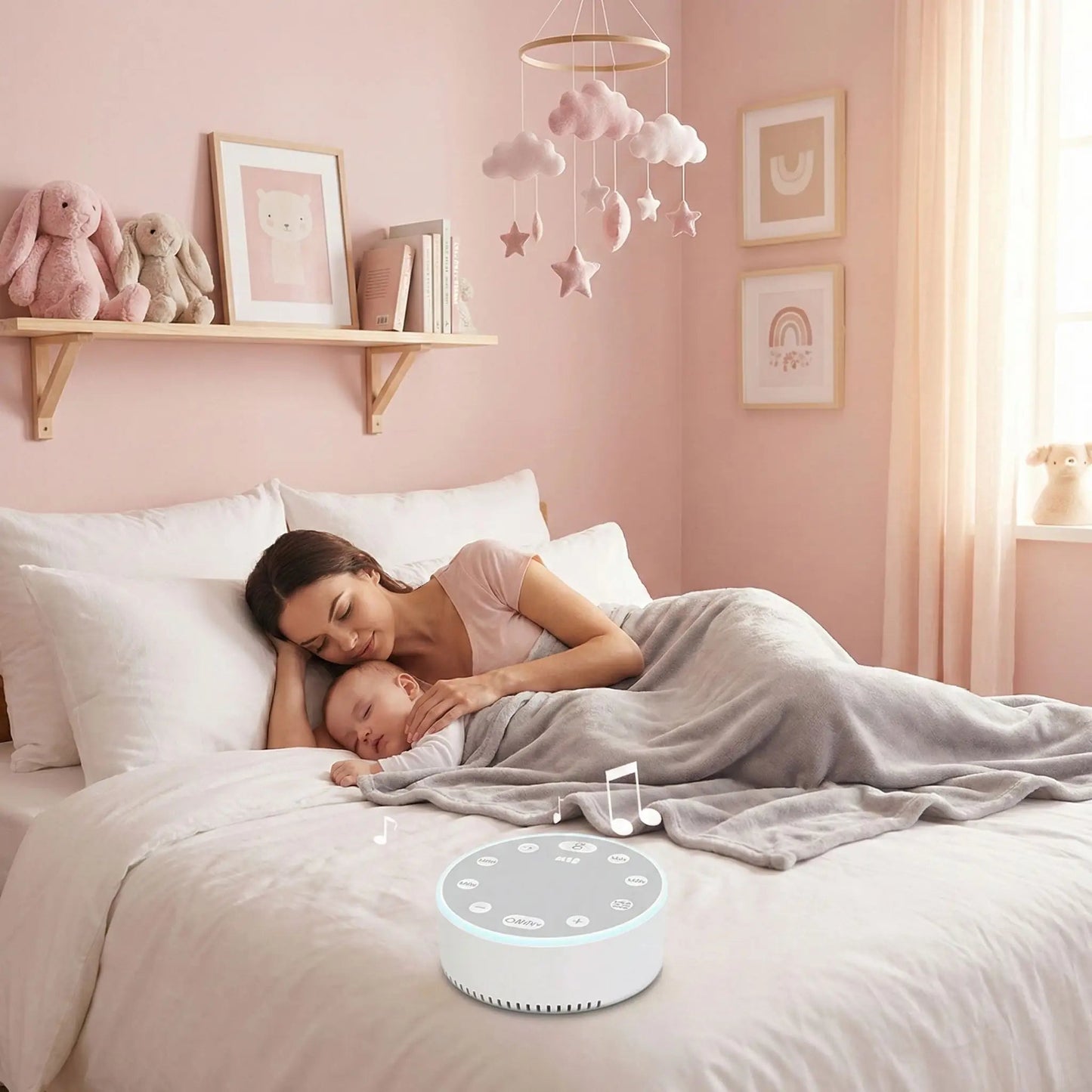 Veilleuse bébé bruit blanc - Univers de Bibou