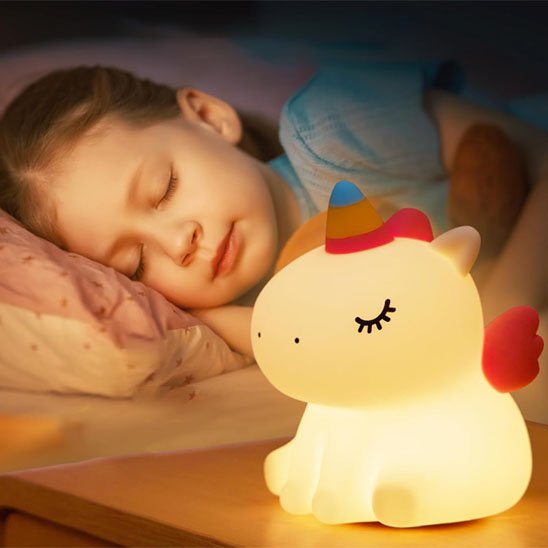 Veilleuse bébé | Licorne LED - Univers de Bibou